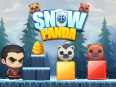 Snow panda