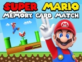 Super mario memory card match