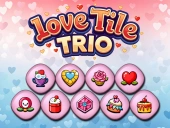 Love tile trio