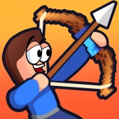 Two archers: bow duel