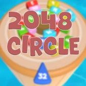 2048 merge circle