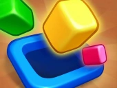 Cube to hole puzzle
