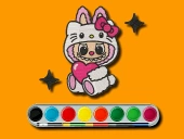 Labubu coloring adventure