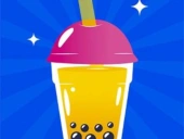 Bubble tea mixing game
