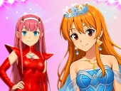 Anime fashion world met gala magic