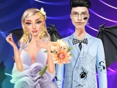 Dark academia wedding