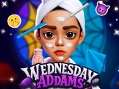 Wednesday addams beauty salon