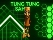 Tung tung sahur in geometry dash