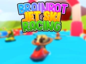 Brainrot jet ski racing