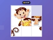 Interactive jigsaw puzzle game