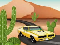 Desert car race