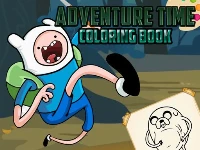 Adventure time coloring book