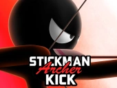 Stickman archer kick