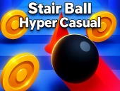 Stair ball: hyper casual