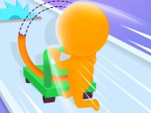 Circle rush trolley run