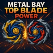 Metal bay top blade power