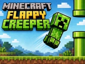 Minecraft flappy creeper