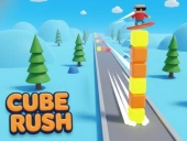 Cube rush 3d: survive the rush
