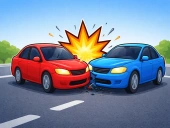 Wrong side driving   car game