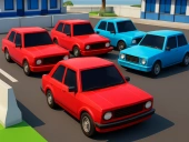Triple car jam