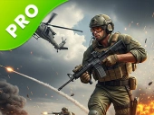 Commando gun shooting 