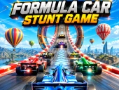 Formula car stunt game