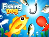 Fishing dog