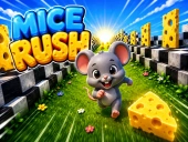 Mice rush