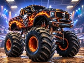 Offroad monster truck game