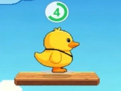 Chubby duck jump