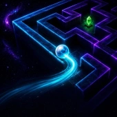 Sliding maze