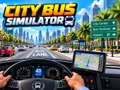 City bus simulator driving games