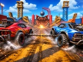 Tug pull crash challenge
