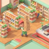 3d supermarket tycoon