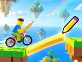Bike obby draw pencil