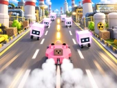 Blocky shooter game
