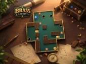 Brass labyrinth