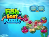 Fish sort puzzle