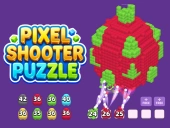 Pixel shooter puzzle
