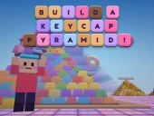 Build a keycap pyramid