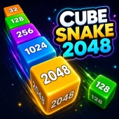 Cube snake 2048