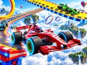 Formula car stunt