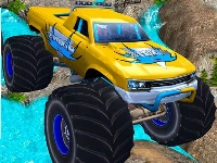 Monster truck speed race