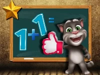 Talking tom math test