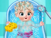 Ice princess baby born