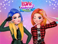 Egirls hairstyle makeover