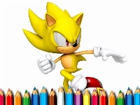 Sonic coloring book